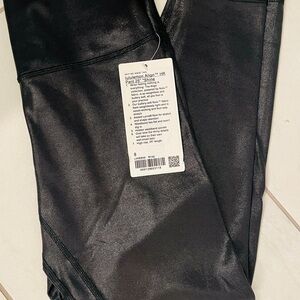 Black Shiny Leggings